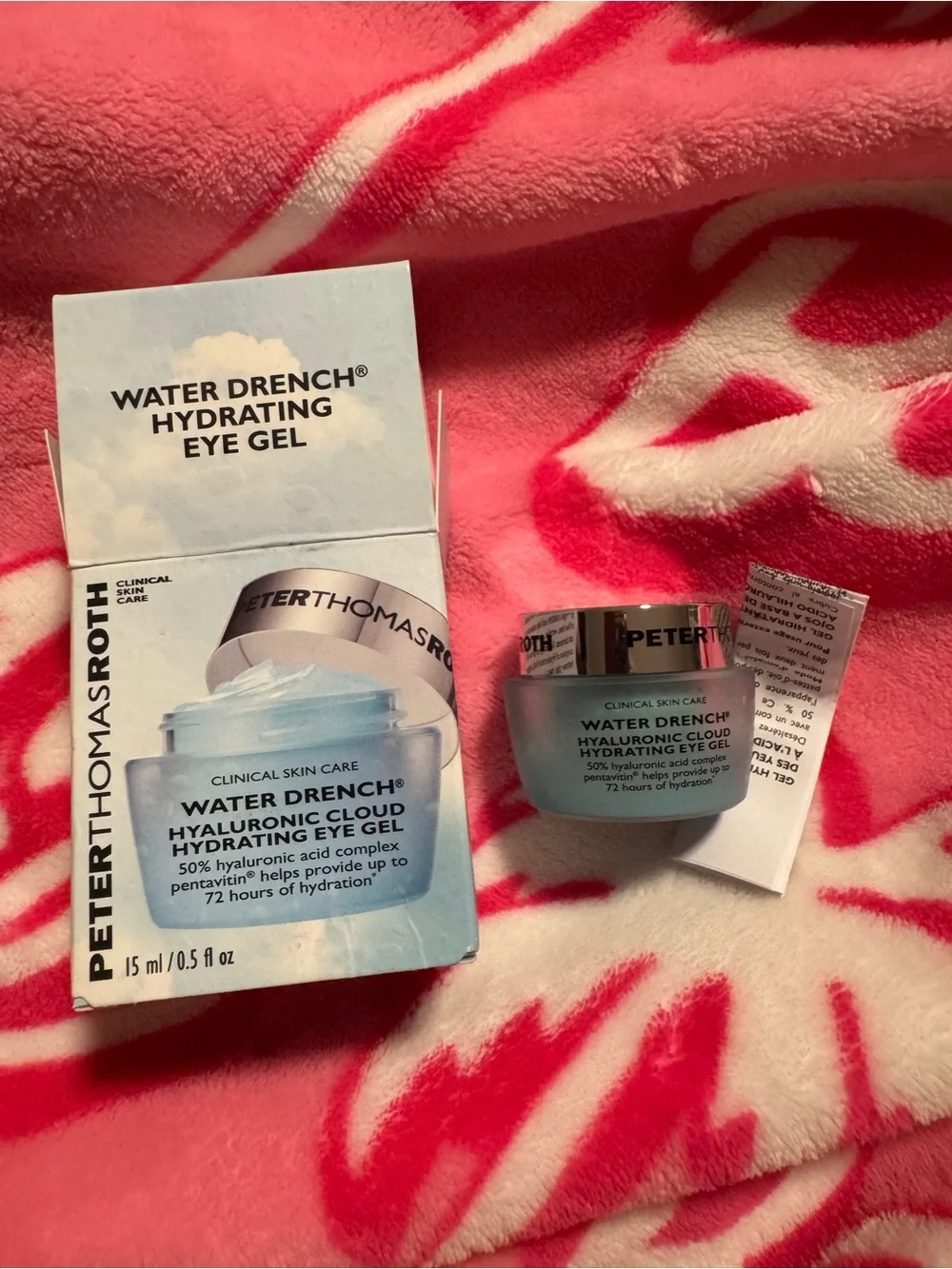 Peter Thomas Roth Water Drench Hyaluronic Cloud Hydrating Eye Gel Full Size New